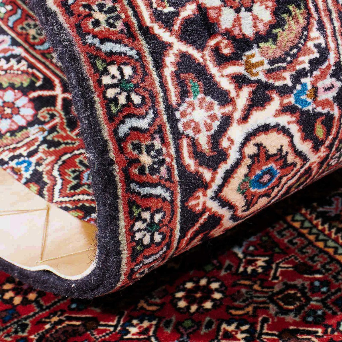 Dywan perski - Bijar - 175 x 110 cm - czerwony