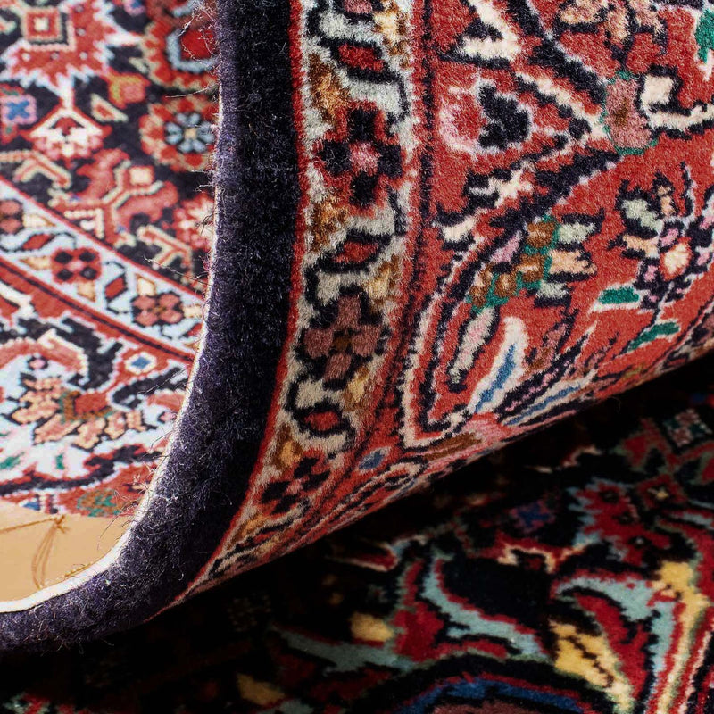 Biegacz Dywan perski - Bijar - 192 x 102 cm - jasna czerwień