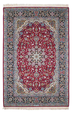 Dywan perski - Isfahan - Premium - 240 x 160 cm - czerwony