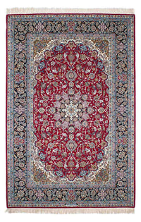 Dywan perski - Isfahan - Premium - 240 x 160 cm - czerwony