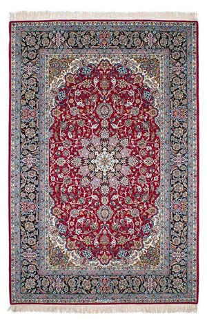 Dywan perski - Isfahan - Premium - 240 x 160 cm - czerwony
