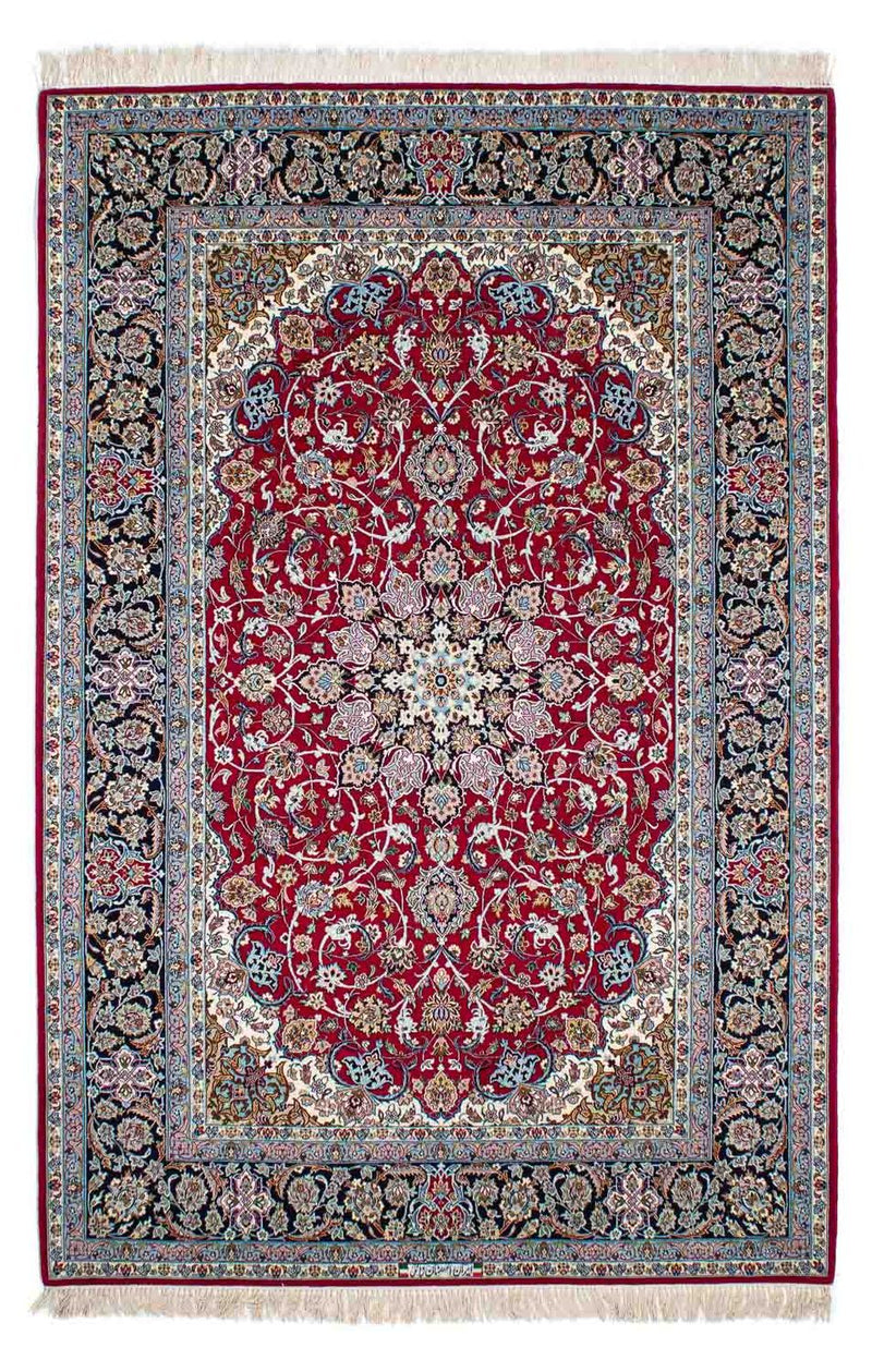Dywan perski - Isfahan - Premium - 240 x 160 cm - czerwony