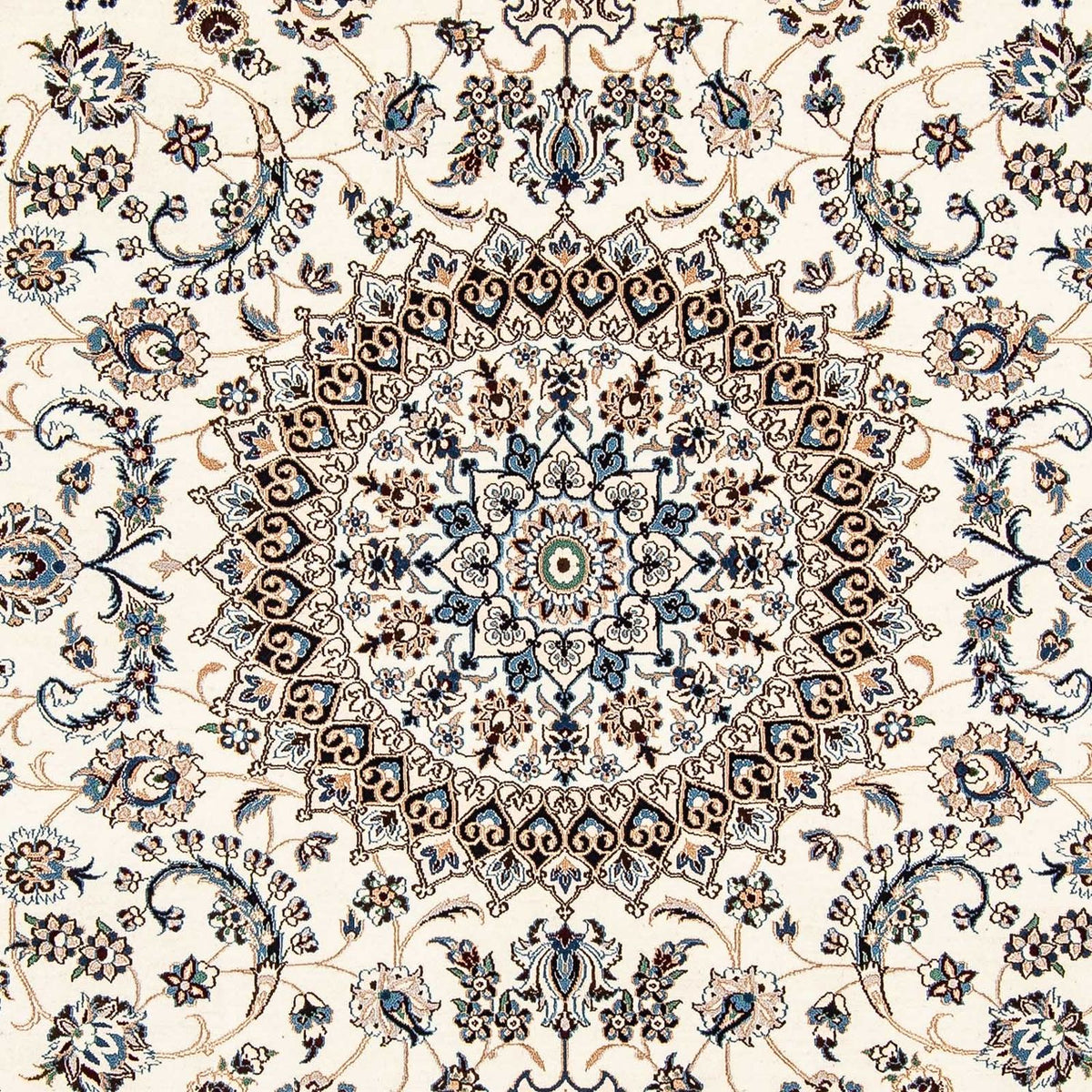 Dywan perski - Nain - Królewski - 291 x 202 cm - beżowy