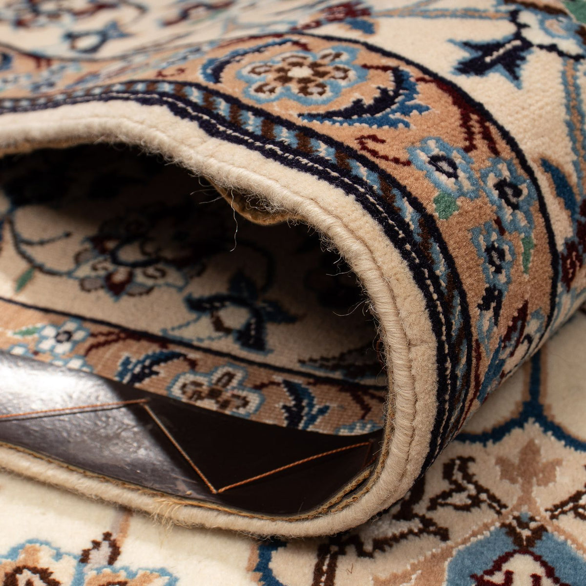 Dywan perski - Nain - Królewski - 291 x 202 cm - beżowy