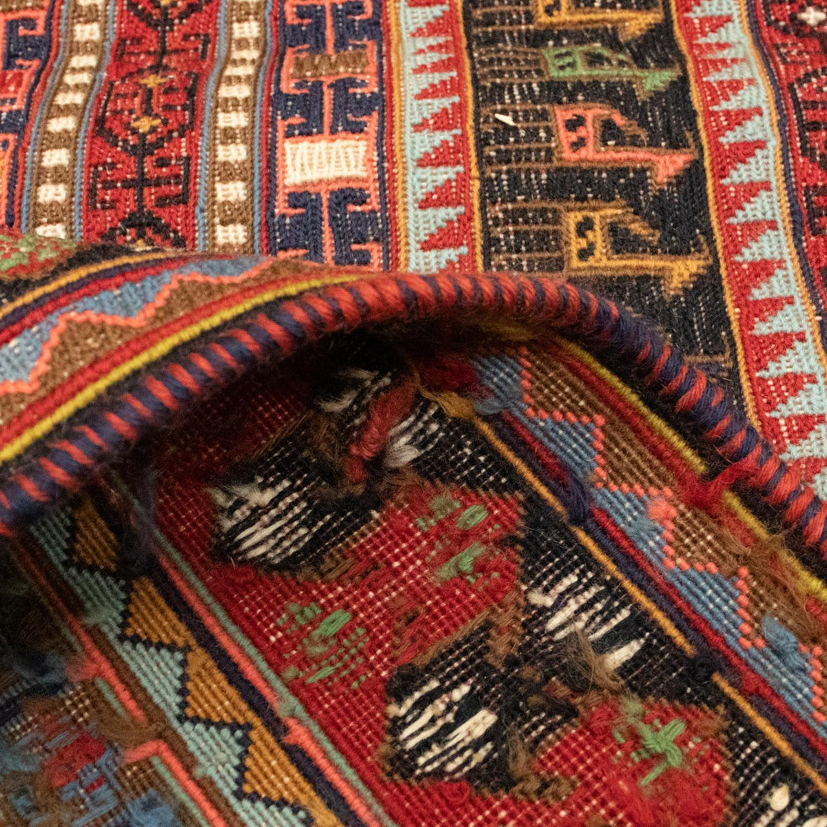 Perski dywan - Nomadyczny - 293 x 194 cm - wielokolorowy