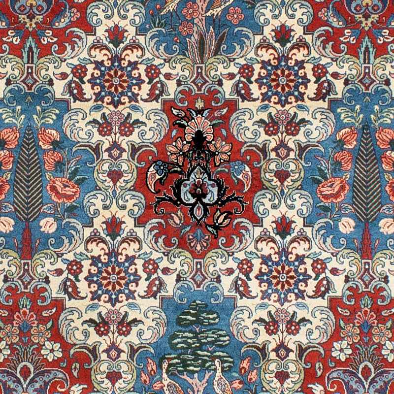 Perski dywan - Nomadyczny - 281 x 175 cm - czerwony