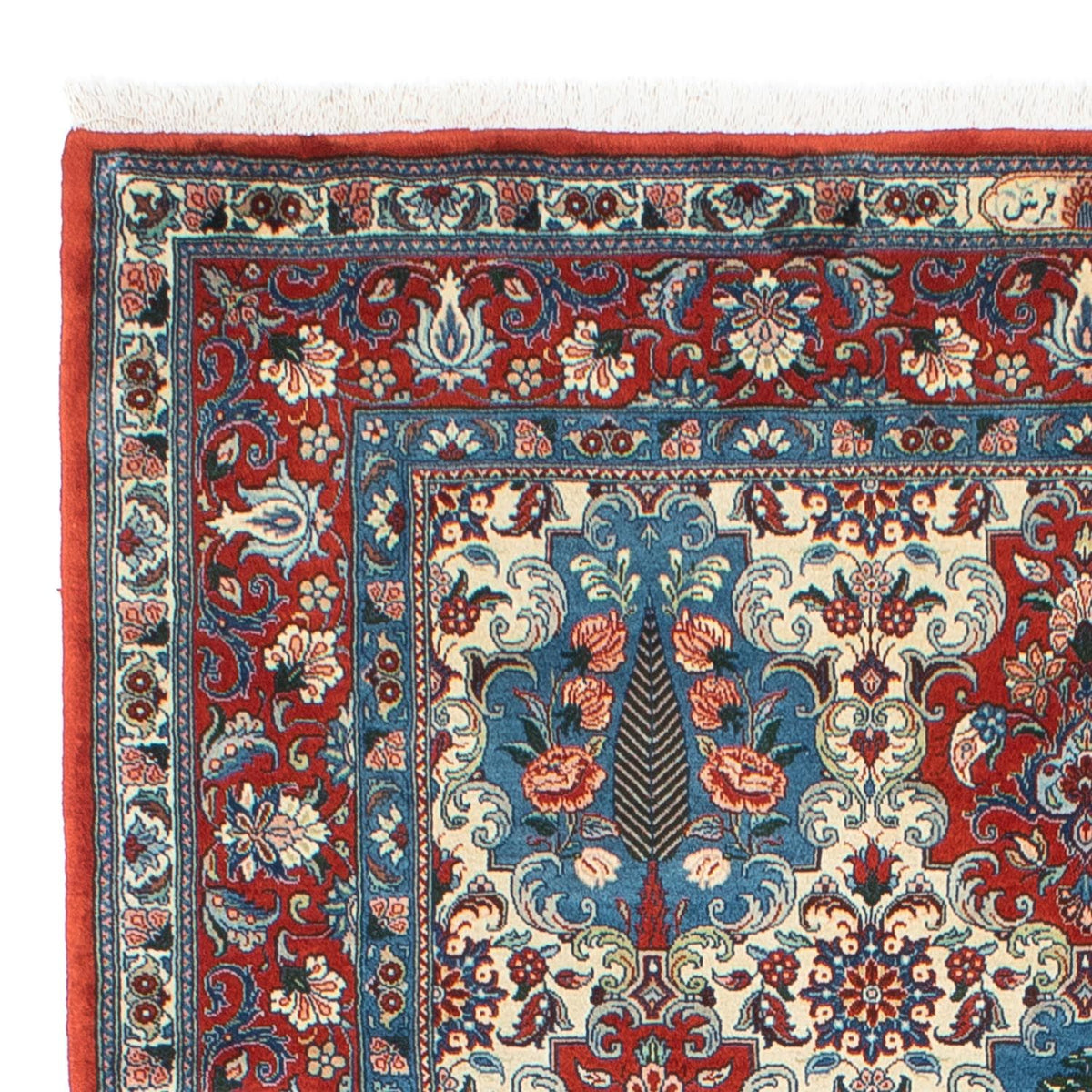 Perski dywan - Nomadyczny - 281 x 175 cm - czerwony