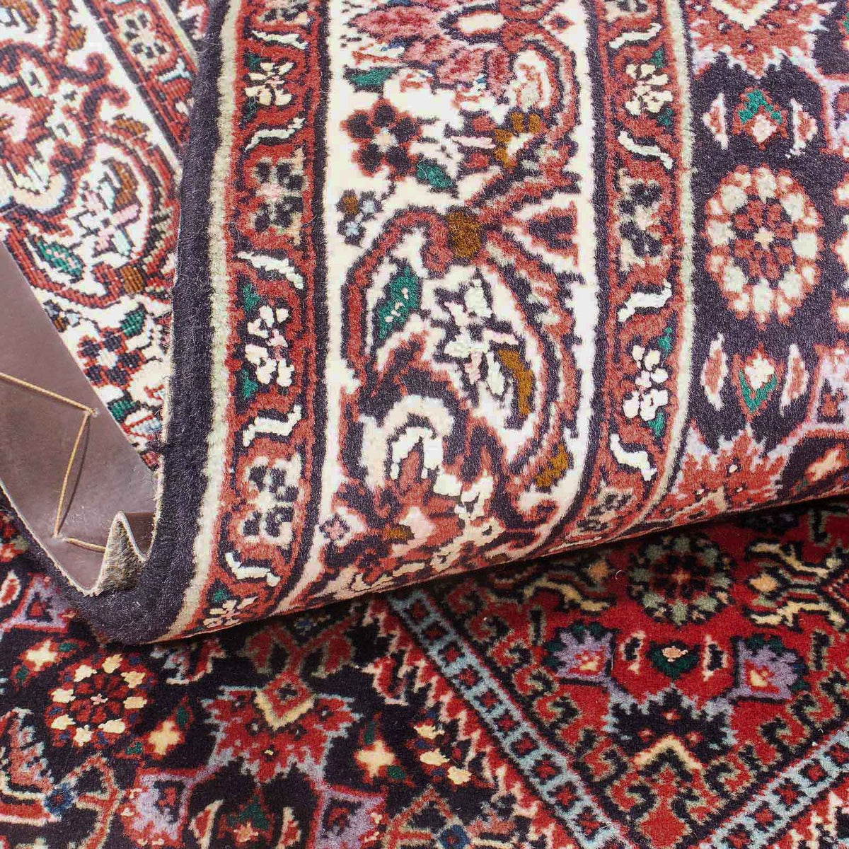 Dywan perski - Bijar - 151 x 86 cm - jasna czerwień