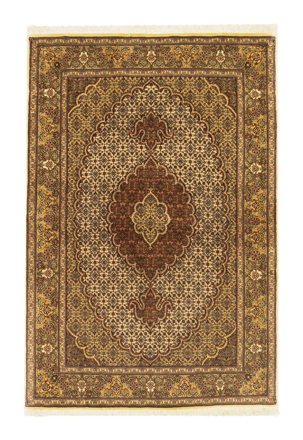 Dywan perski - Tabriz - Królewski - 151 x 104 cm - beżowy