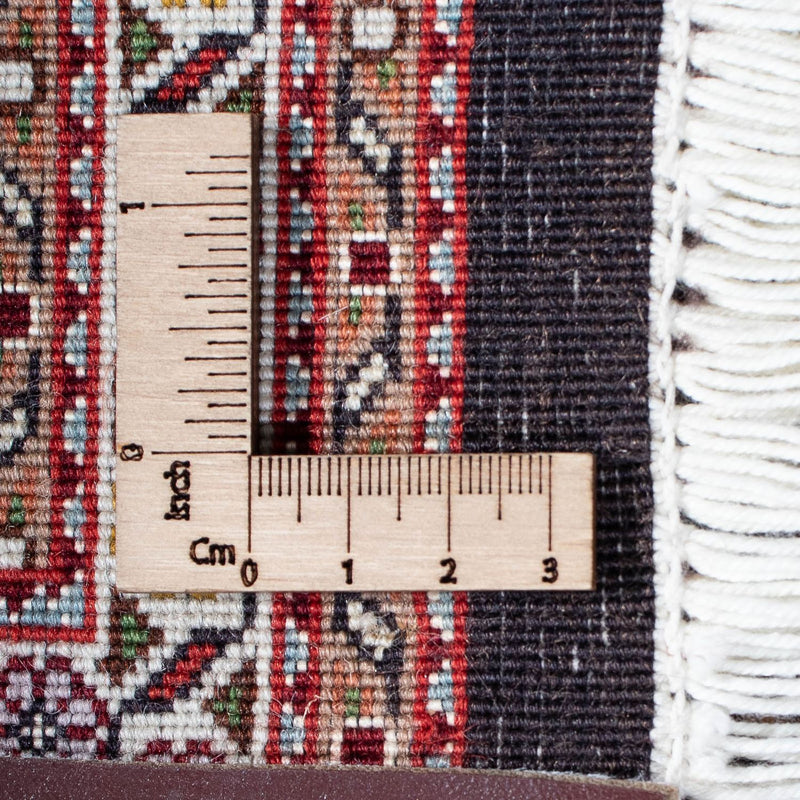 Dywan perski - Tabriz - 200 x 154 cm - ciemnobrązowy