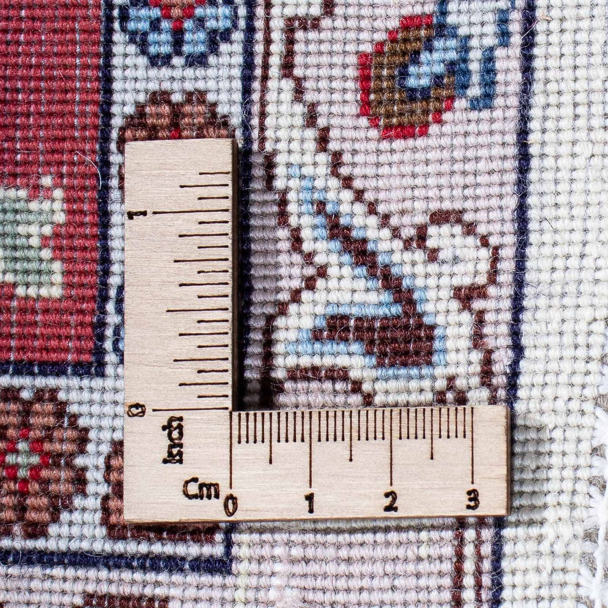 Dywan perski - Tabriz - Królewski - 194 x 153 cm - beżowy