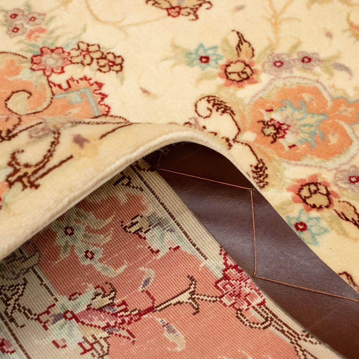 Dywan perski - Tabriz - Królewski - 148 x 100 cm - beżowy