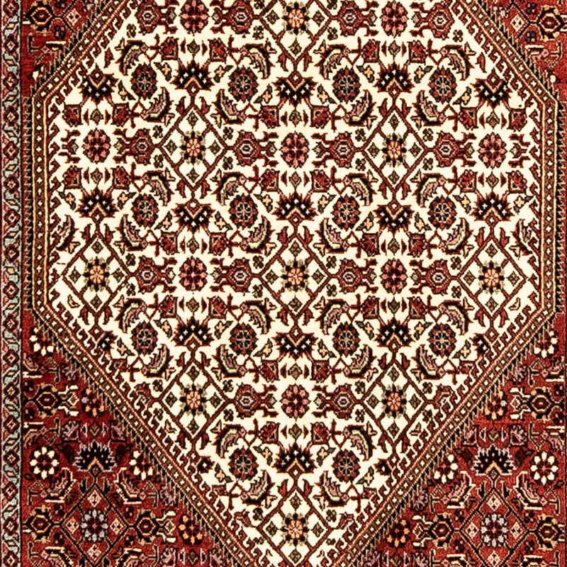 Biegacz Dywan perski - Bijar - 302 x 83 cm - wielokolorowy