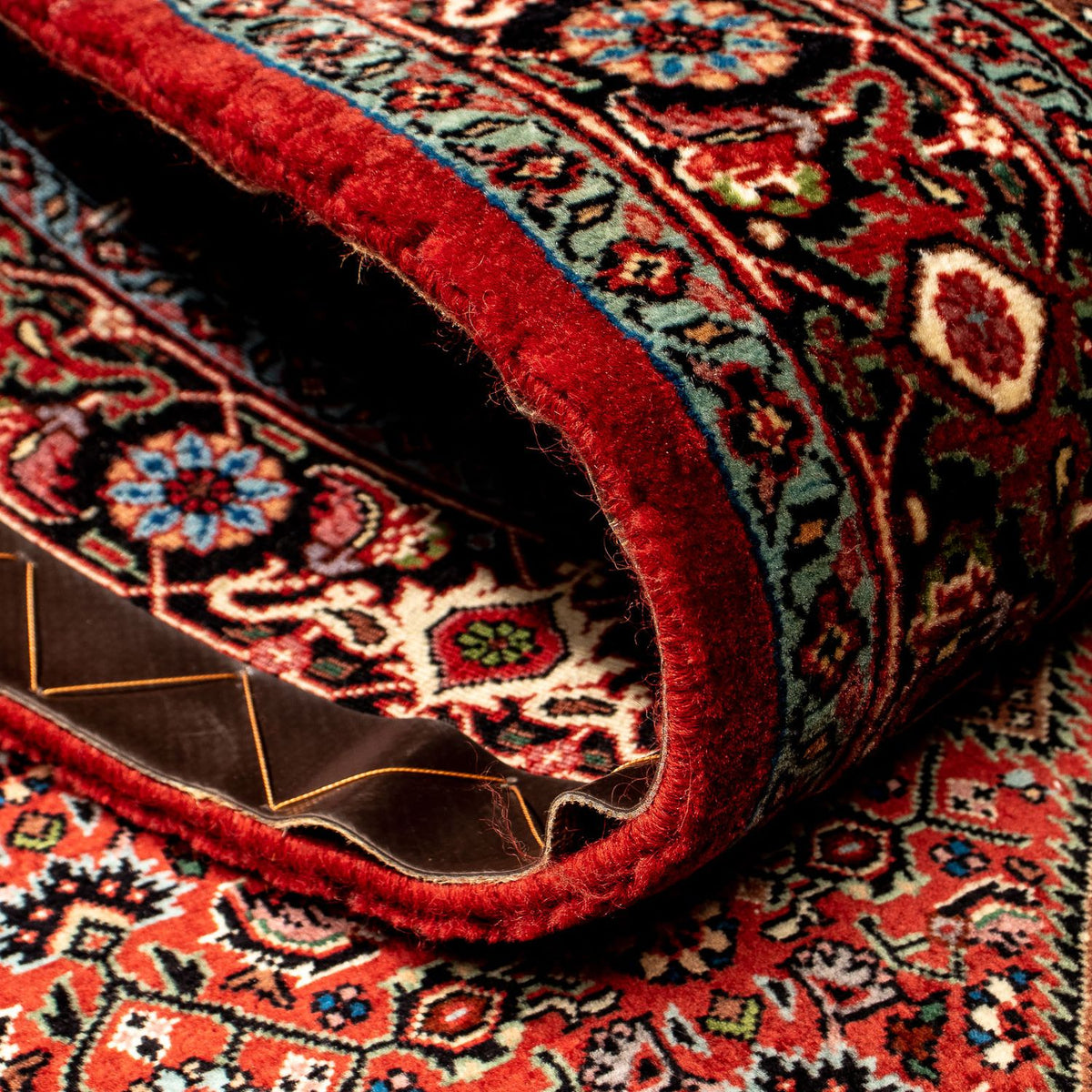 Biegacz Dywan perski - Bijar - 302 x 83 cm - wielokolorowy