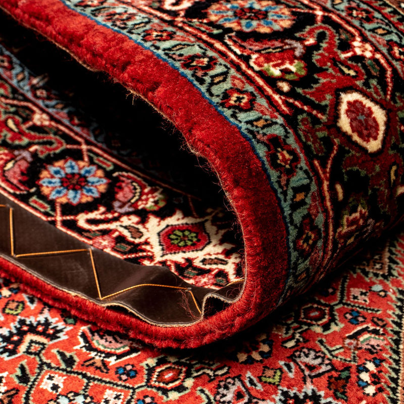 Biegacz Dywan perski - Bijar - 302 x 83 cm - wielokolorowy