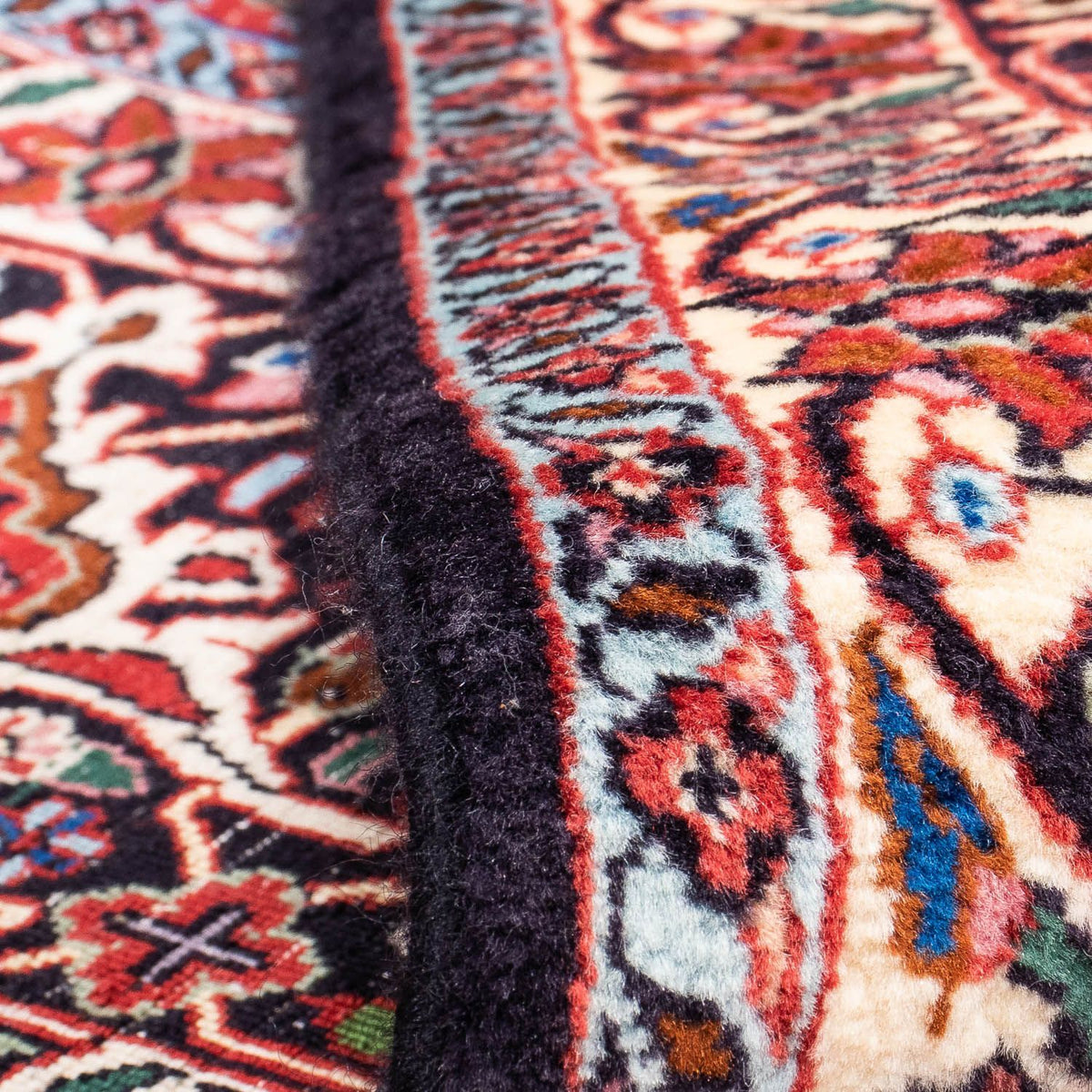 Dywan perski - Bijar - 307 x 248 cm - jasna czerwień