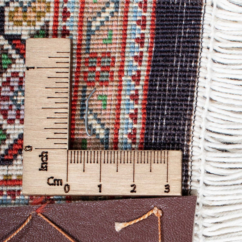 Dywan perski - Tabriz - 302 x 205 cm - ciemnoniebieski