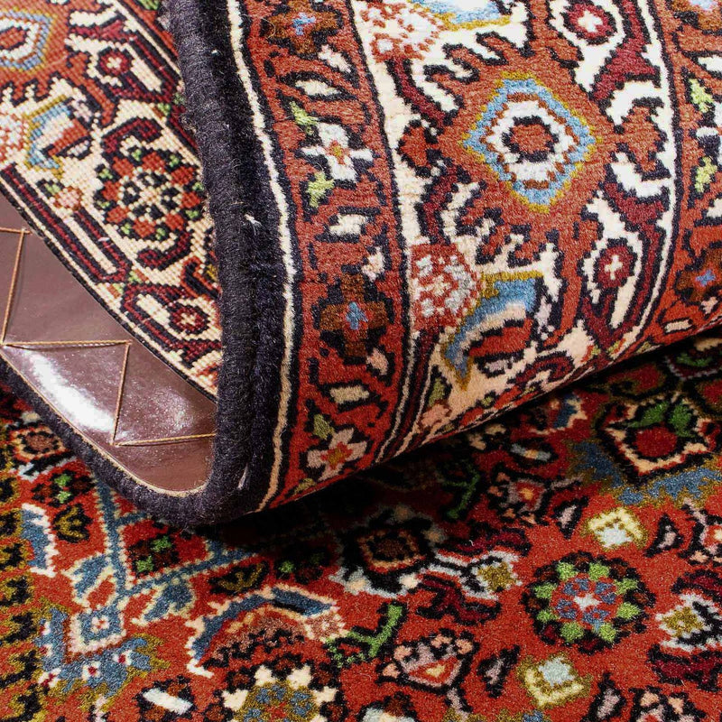 Dywan perski - Bijar - 158 x 103 cm - jasna czerwień