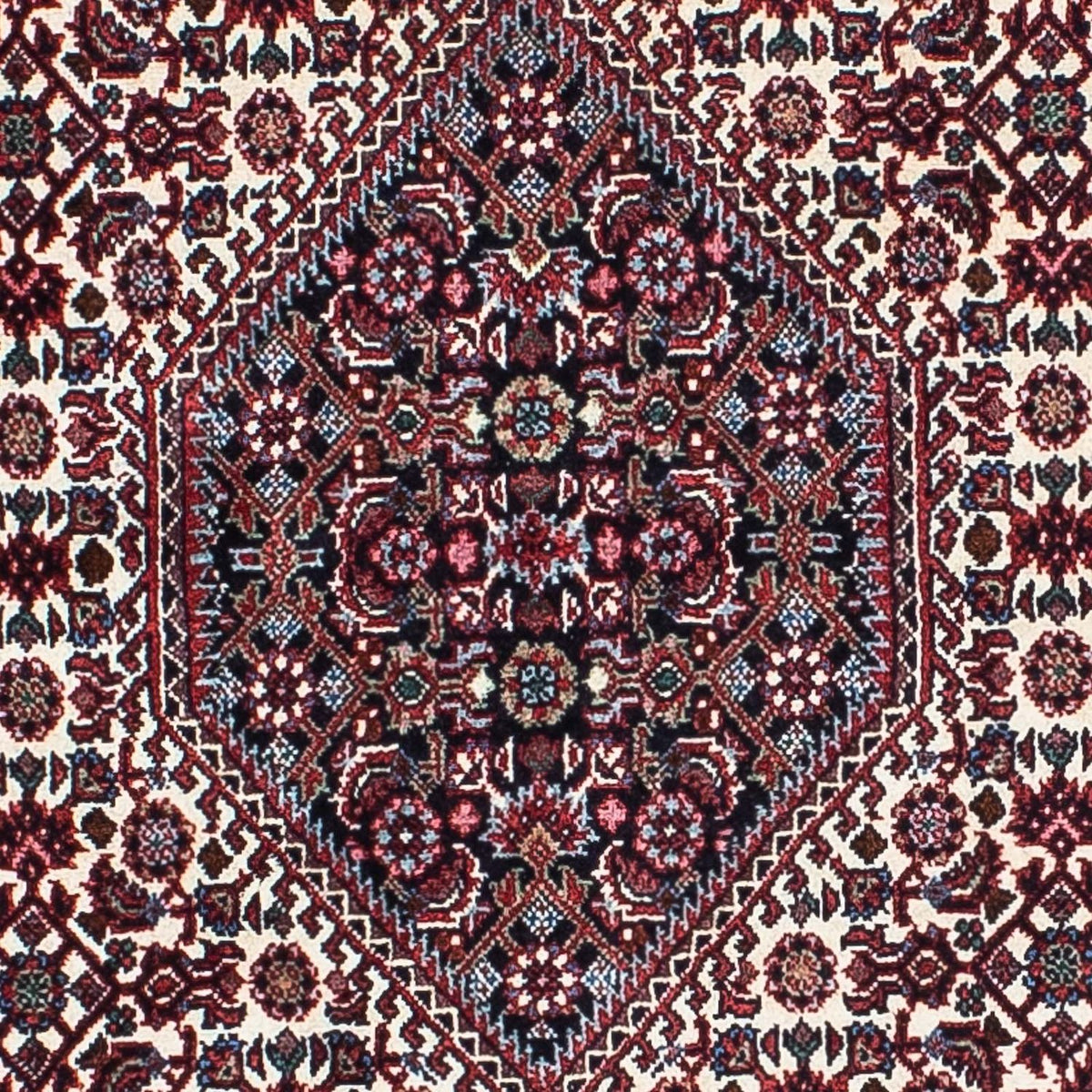 Dywan perski - Bijar - 209 x 130 cm - beżowy