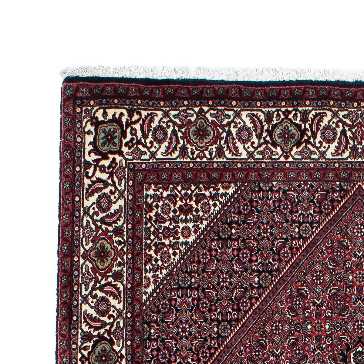 Dywan perski - Bijar - 209 x 130 cm - beżowy