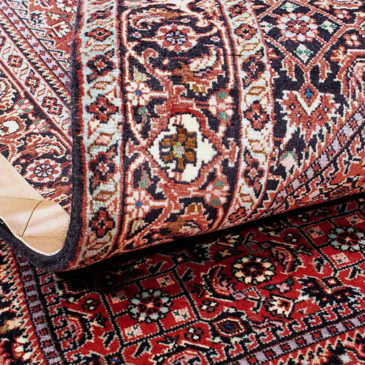 Dywan perski - Bijar - 176 x 112 cm - czerwony