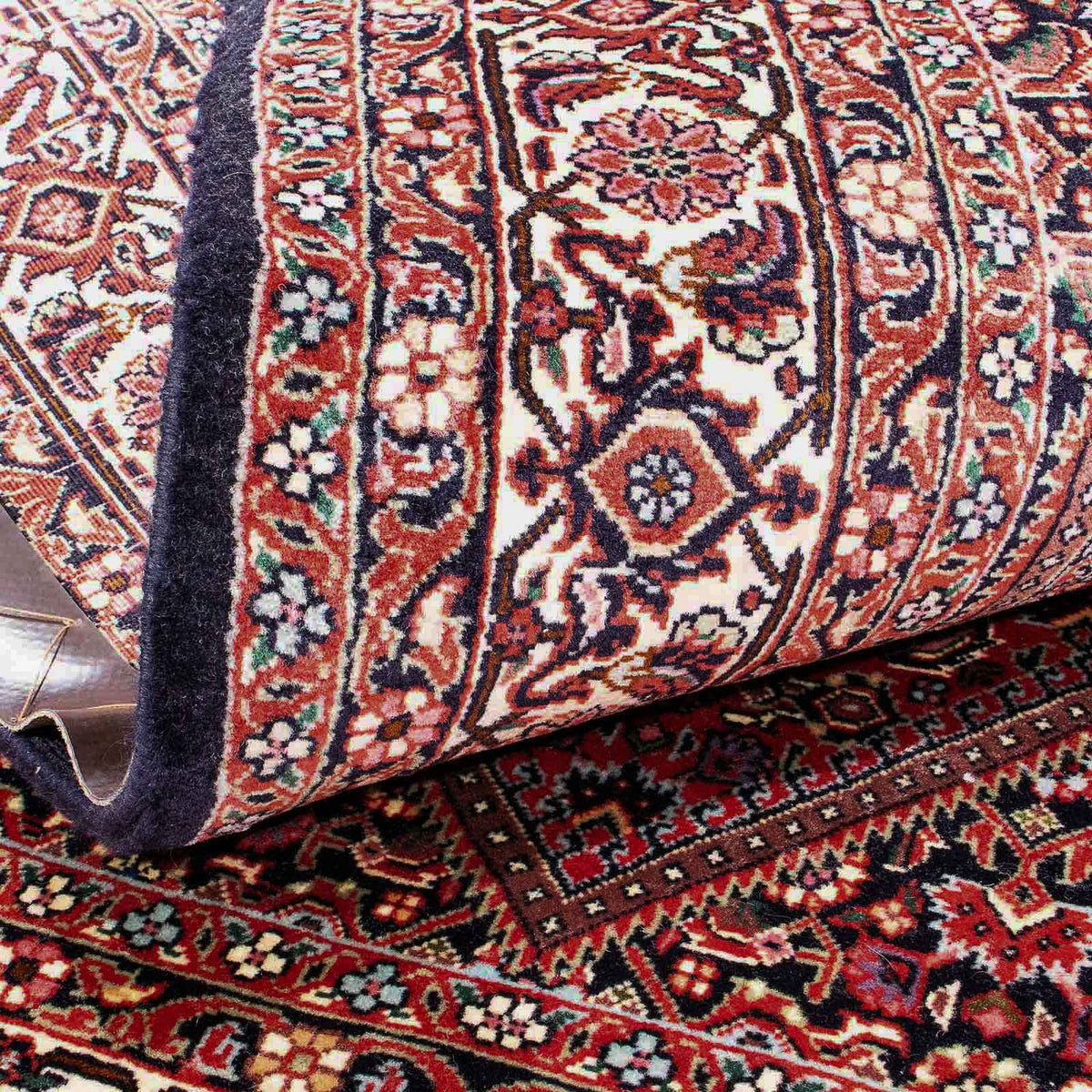 Dywan perski - Bijar - 171 x 112 cm - czerwony