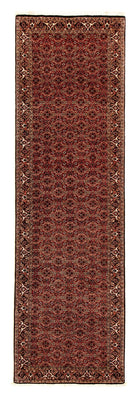 Biegacz Dywan perski - Bijar - 305 x 86 cm - wielokolorowy