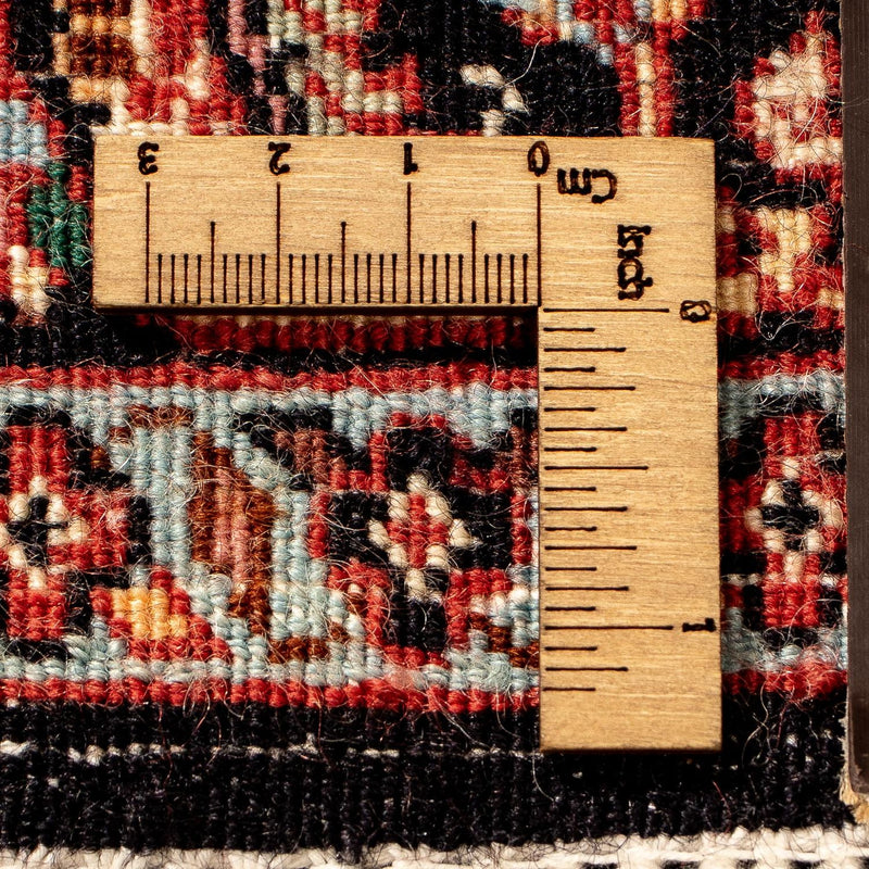 Biegacz Dywan perski - Bijar - 305 x 86 cm - wielokolorowy