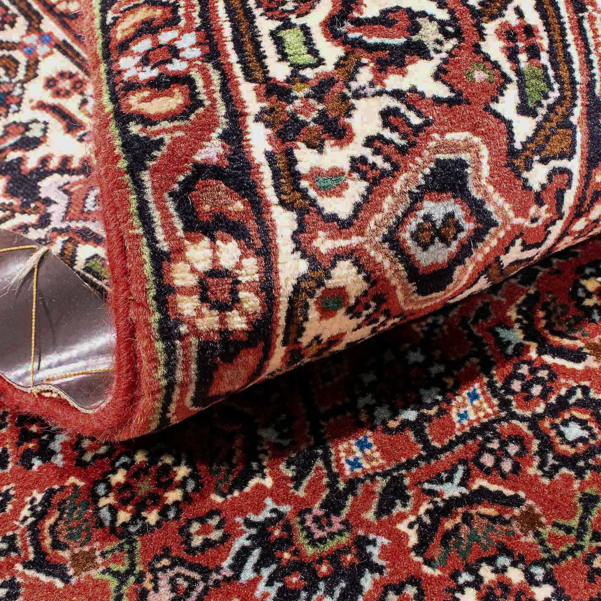 Dywan perski - Bijar - 178 x 110 cm - jasna czerwień