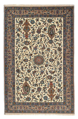 Dywan perski - Isfahan - Premium - 207 x 134 cm - beżowy