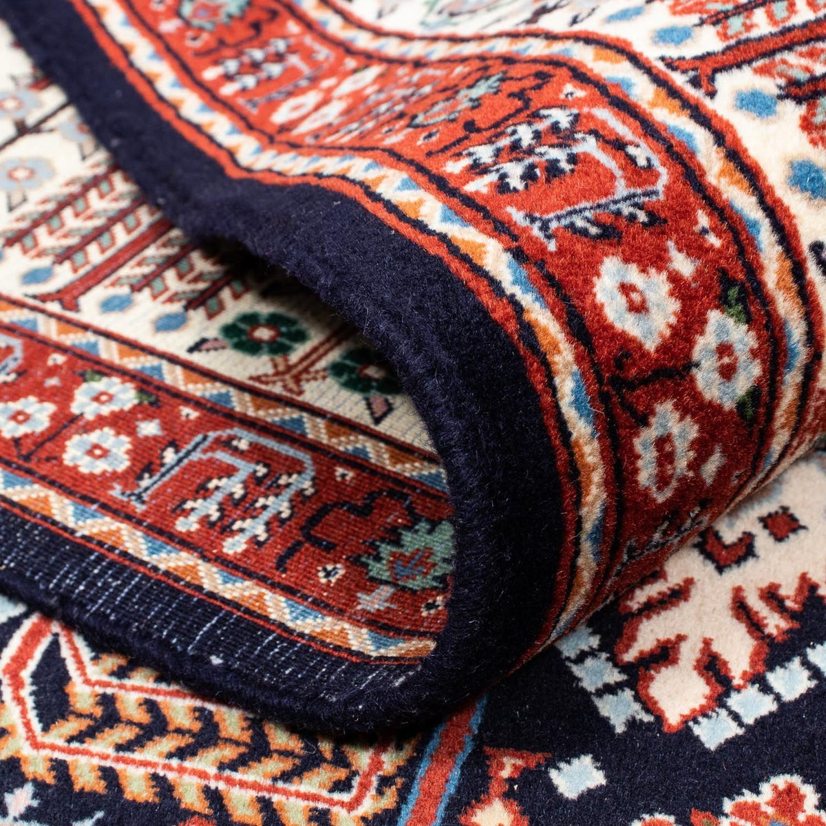 Dywan perski - Klasyczny - 228 x 174 cm - ciemnoniebieski