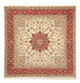 Tabriz - 50 Raj Dywan 209x208cm - Dywan perski