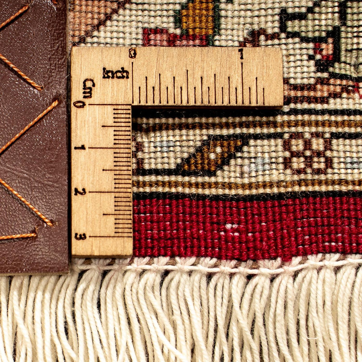 Dywan perski - Tabriz - Królewski - 351 x 250 cm - ciemna czerwień