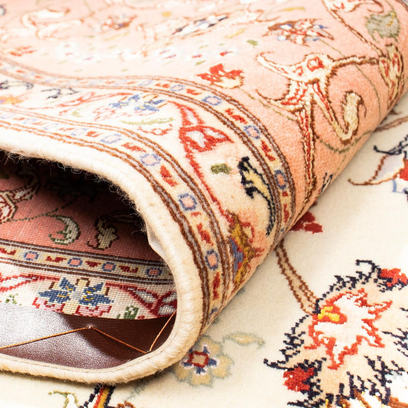 Dywan perski - Tabriz - Królewski - 302 x 203 cm - beżowy