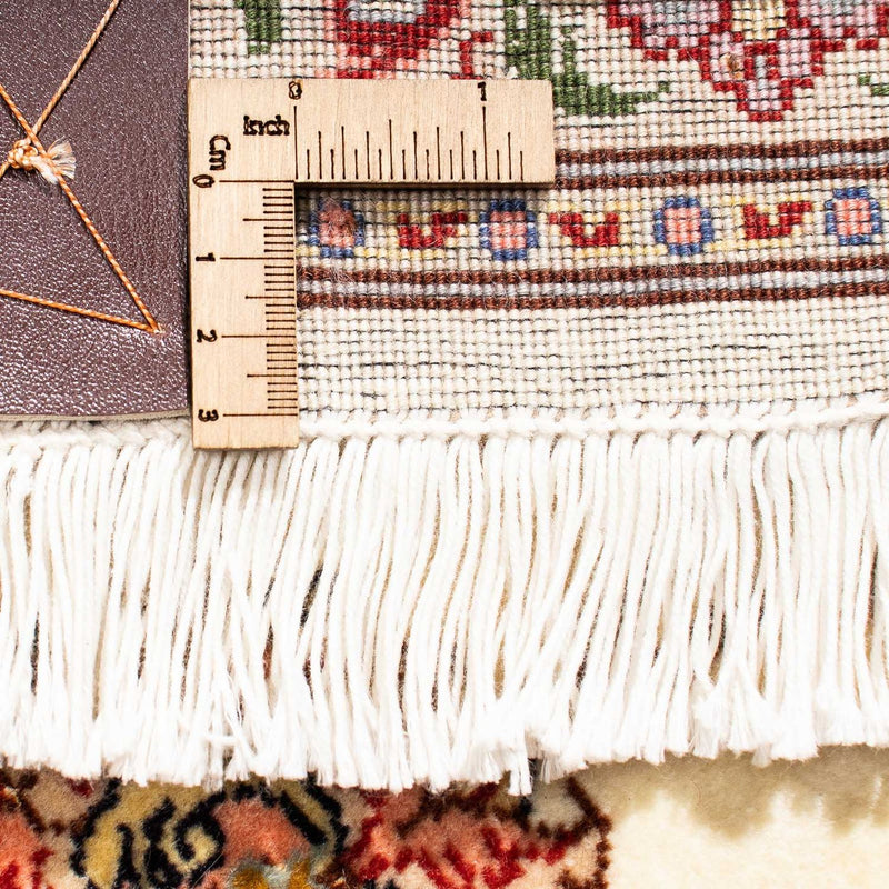 Dywan perski - Tabriz - Królewski - 302 x 203 cm - beżowy