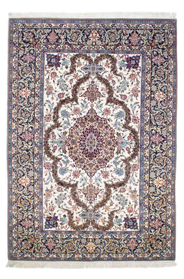 Dywan perski - Isfahan - Premium - 233 x 160 cm - beżowy