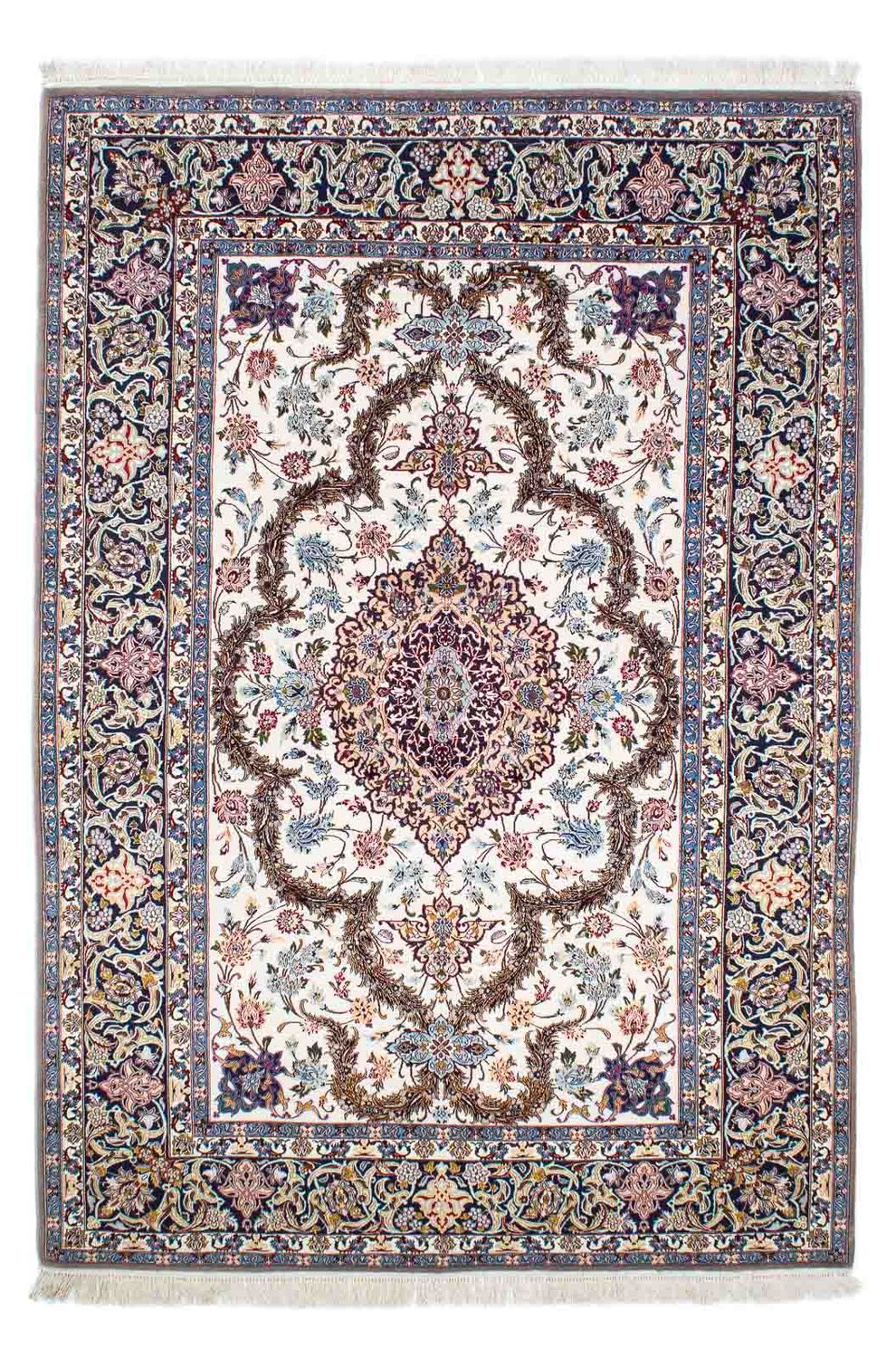 Dywan perski - Isfahan - Premium - 233 x 160 cm - beżowy