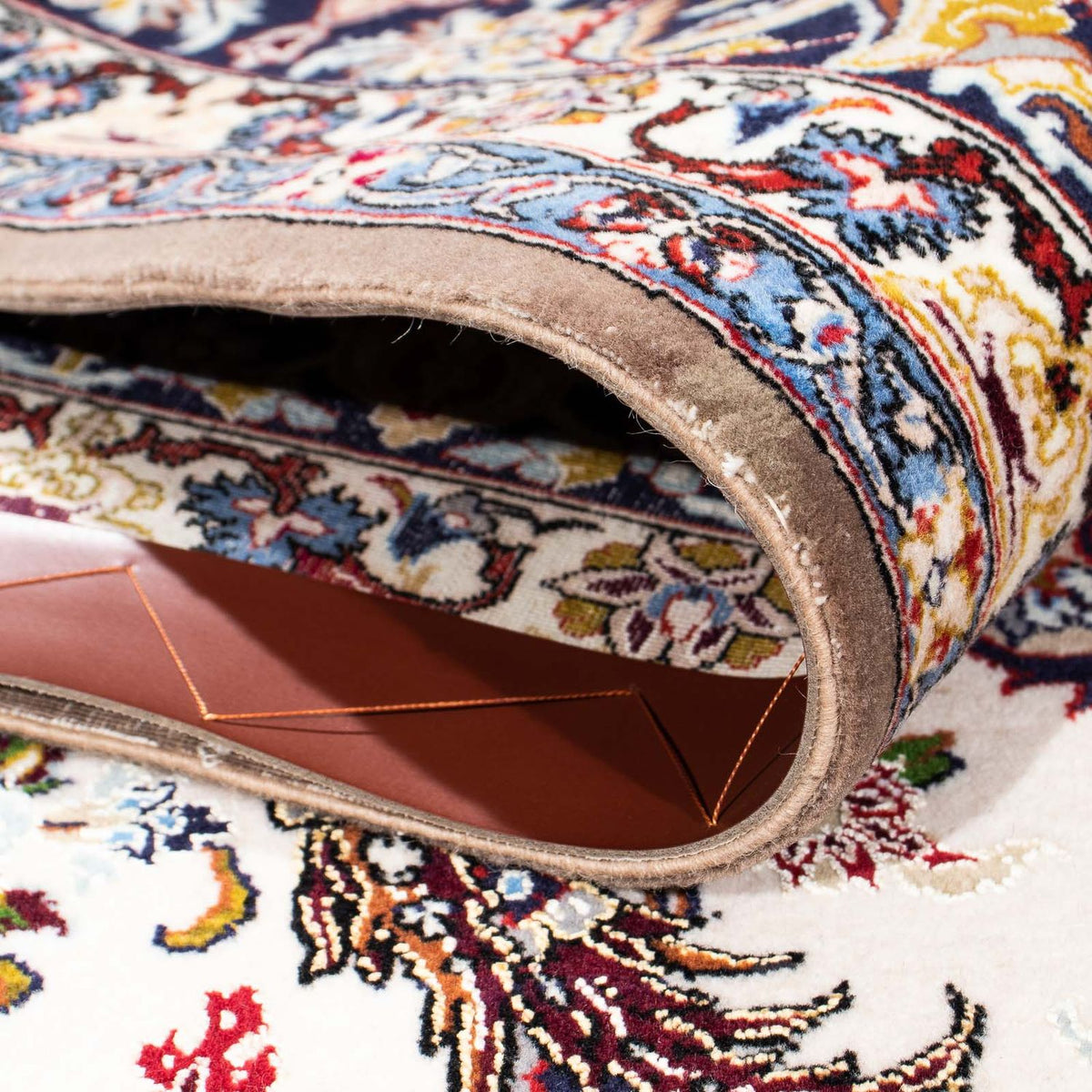 Dywan perski - Isfahan - Premium - 233 x 160 cm - beżowy