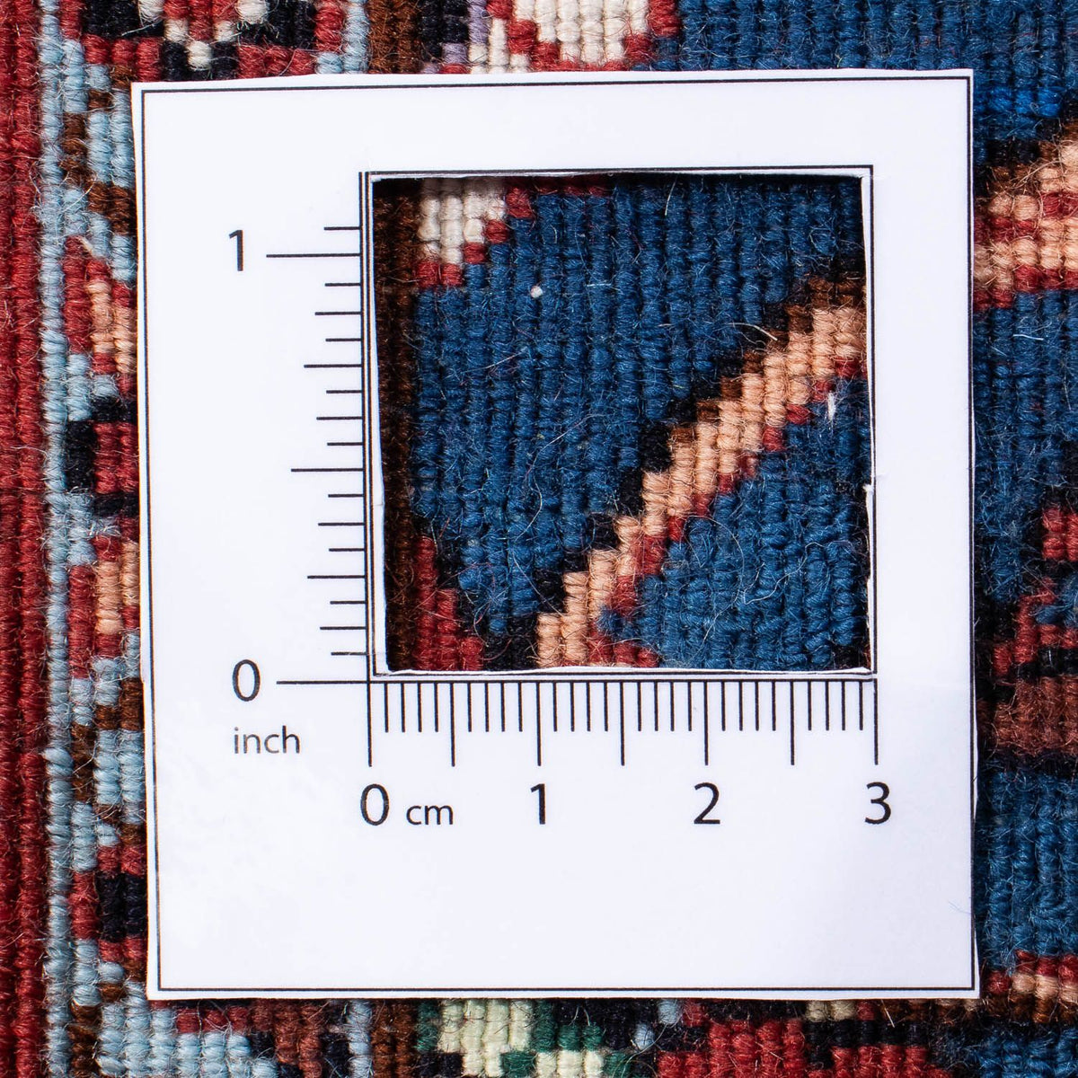 Dywan perski - Bijar - 248 x 173 cm - ciemnoniebieski