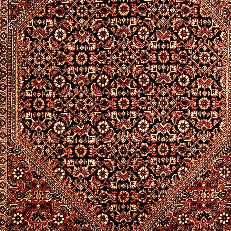 Biegacz Dywan perski - Bijar - 310 x 83 cm - wielokolorowy