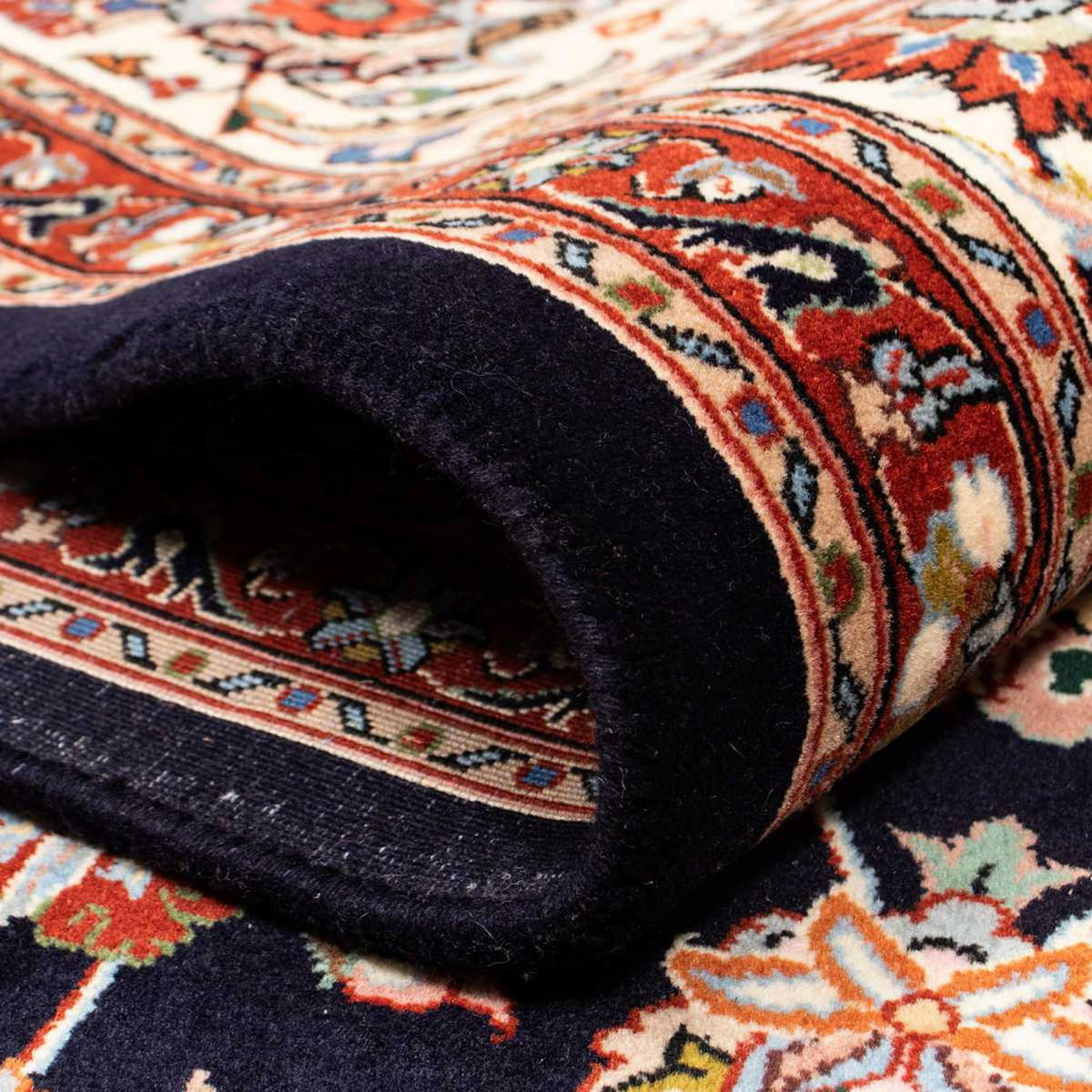 Dywan perski - Klasyczny - 342 x 248 cm - ciemnoniebieski