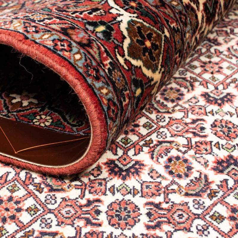 Dywan perski - Bijar - 240 x 173 cm - ciemna czerwień