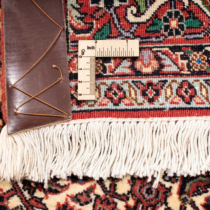 Dywan perski - Bijar - 240 x 173 cm - ciemna czerwień