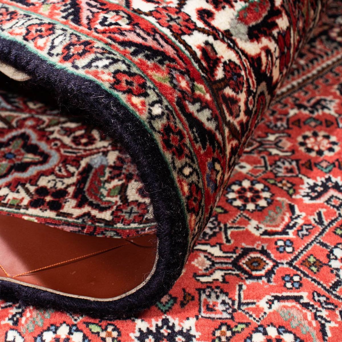 Dywan perski - Bijar - 251 x 170 cm - jasna czerwień