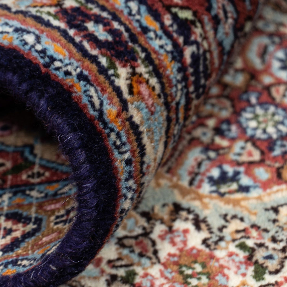 Dywan perski - Klasyczny - 240 x 165 cm - ciemnoniebieski