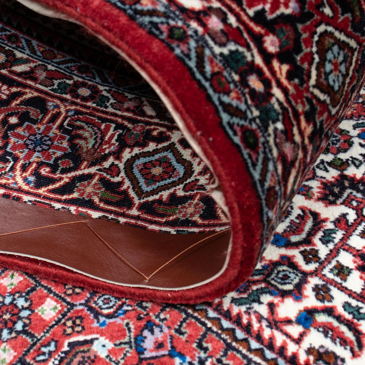 Dywan perski - Bijar - 228 x 132 cm - jasna czerwień