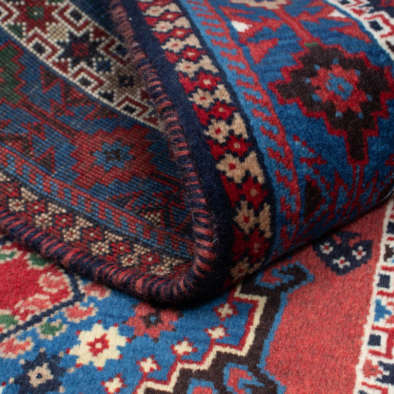 Perski dywan - Nomadyczny - 140 x 100 cm - ciemna czerwień