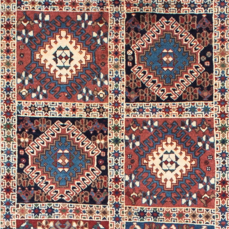 Biegacz Perski dywan - Nomadyczny - 197 x 84 cm - ciemna czerwień