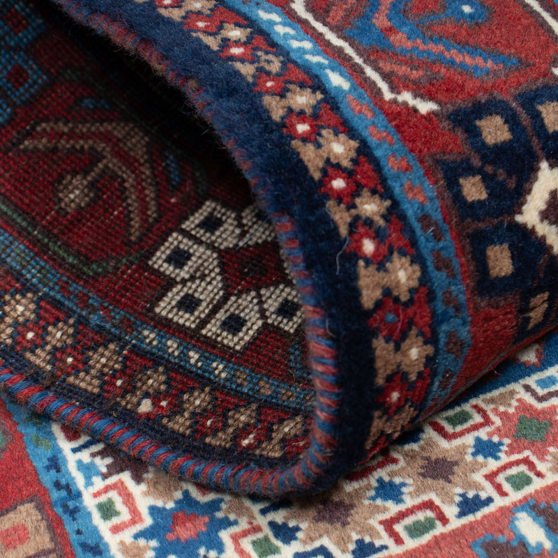 Biegacz Perski dywan - Nomadyczny - 197 x 84 cm - ciemna czerwień