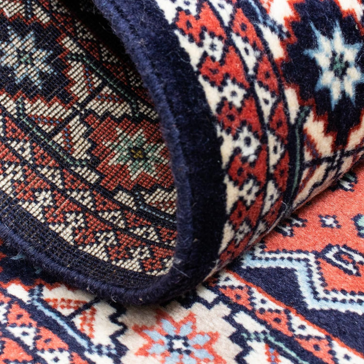 Biegacz Perski dywan - Nomadyczny - 384 x 71 cm - czerwony